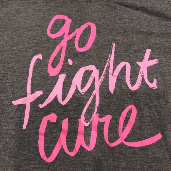 Under Armour Grey Breast Cancer Long Sleeve Sz S - Picture 4 of 5